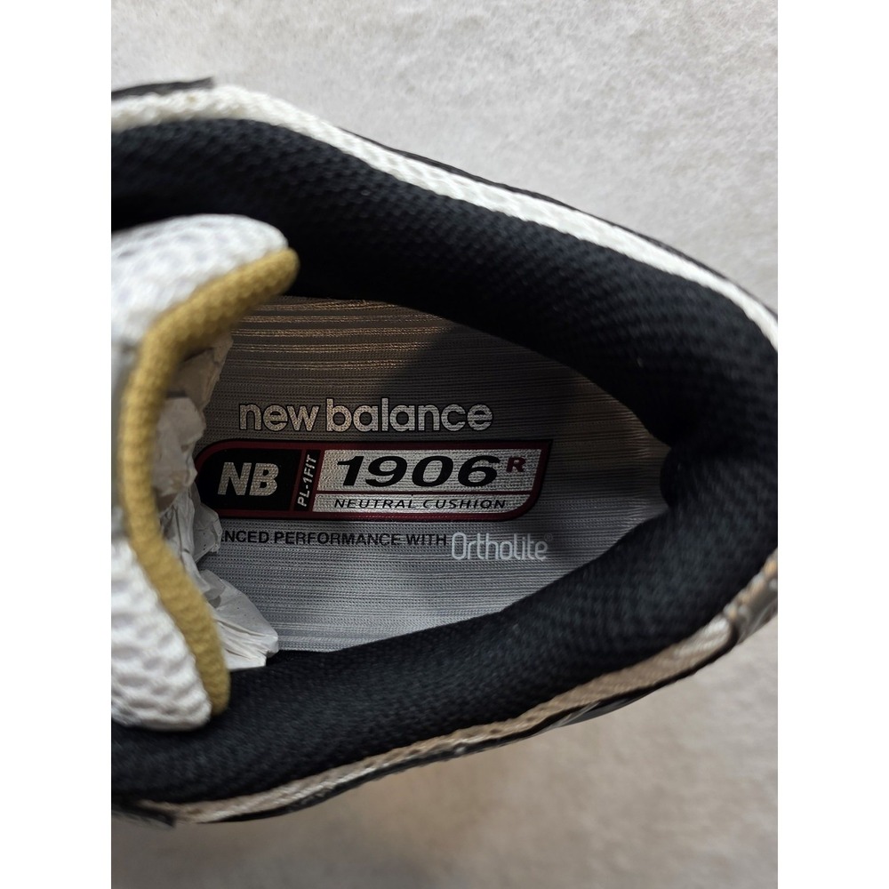 New Balance M1906RA Men's 1906R White & Gold Running Shoes. NWOB. Size 6.5 - Picture 9 of 10